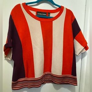 NY&C Gabrielle Union Striped Knit Top
